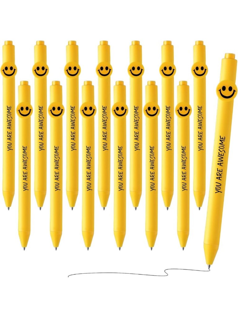 50 Pcs Funny Motivational Ballpoint Pens - Back to School Gifts for Coworkers
